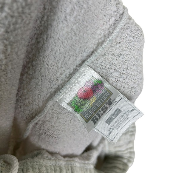 Vintage 1980s Motorcycle Biker Bar Drawstring Grey Sweatpants L - Picture 4 of 4